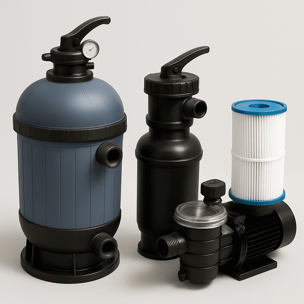 Swimming pool filters